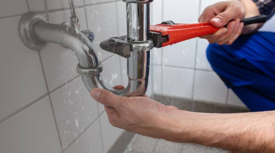 Slab Leak Detection in Natural Bridge Station, VA